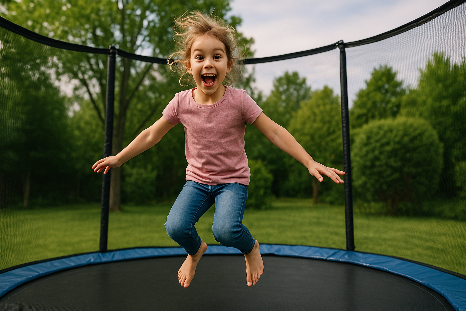 Ali je trampolina zdrava za otroke