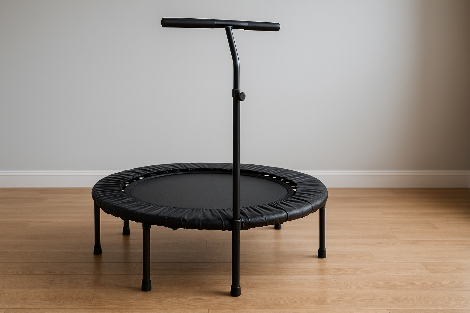 Trampolin z ročajem