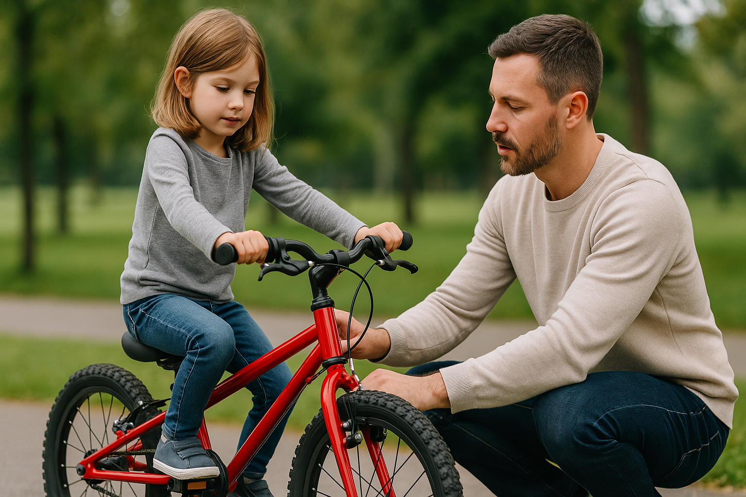 Kako izbrati kolo glede na otrokovo višino