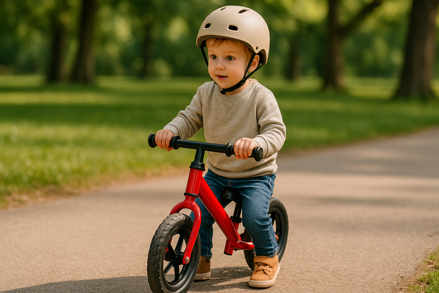 Poganjalec za 2-letnega otroka