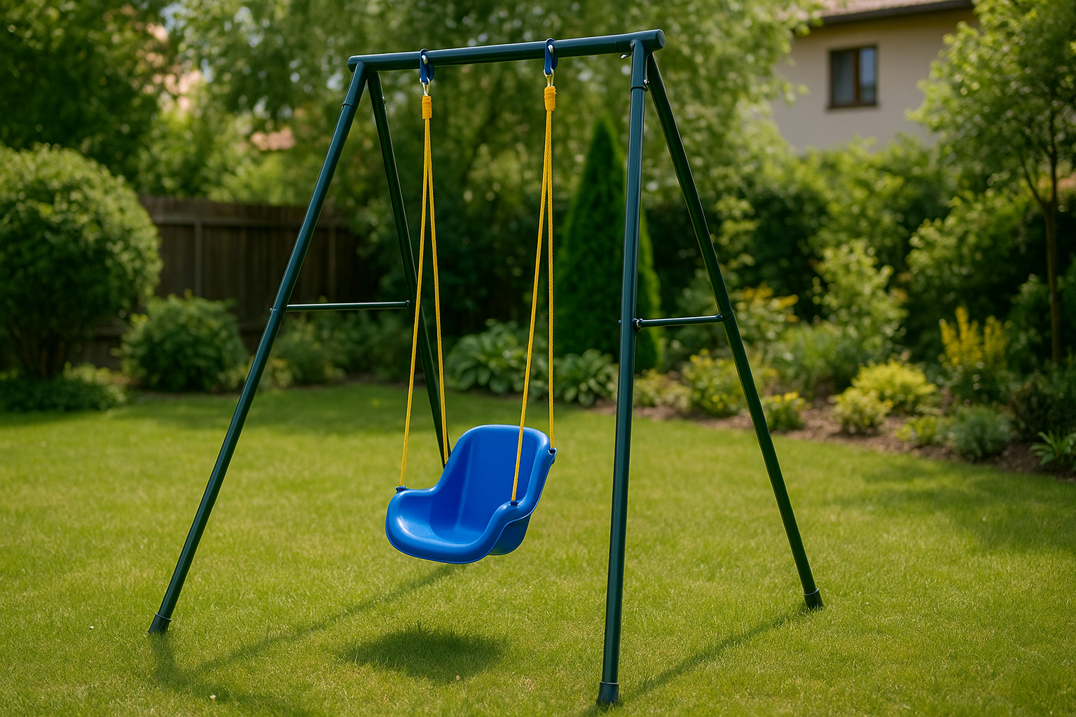 Vrtna gugalnica za otroke s stojalom