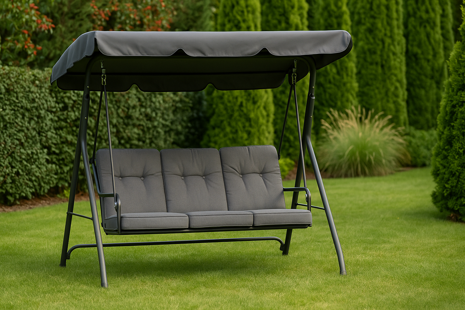 Vrtna gugalnica za 3 osebe - Akcijske ponudbe in hitra dostava