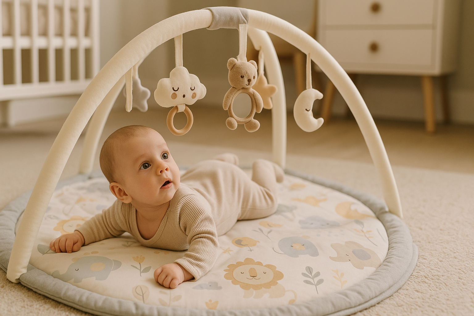 Izobraževalna podloga za dojenčke – od katere starosti