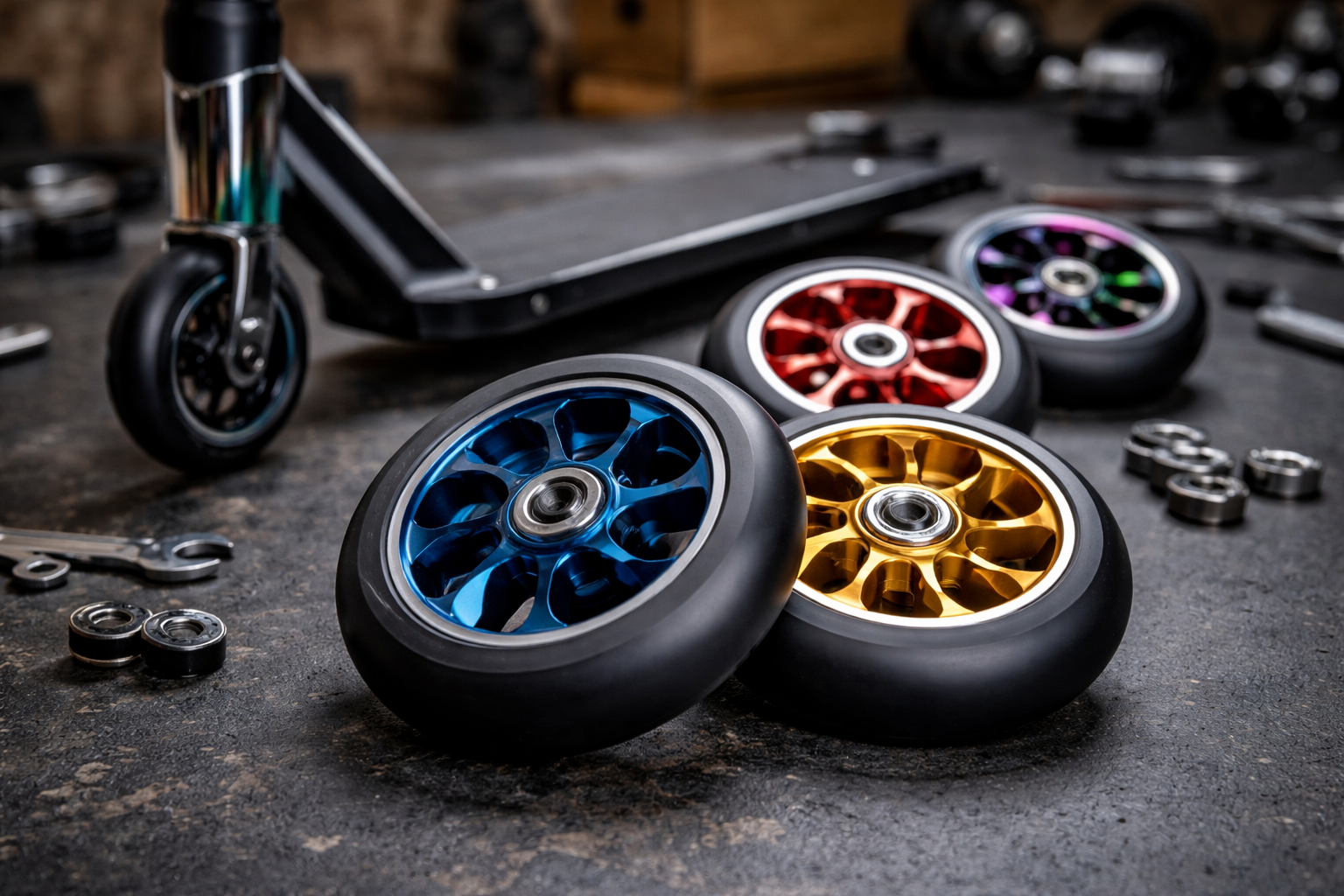 Katera kolesca izbrati za freestyle skiro