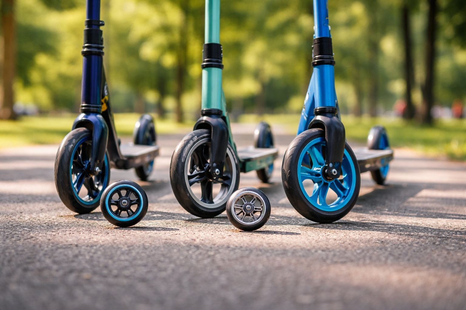 Kolesa 100 vs 120 vs 145 mm: katera so boljša za otroke