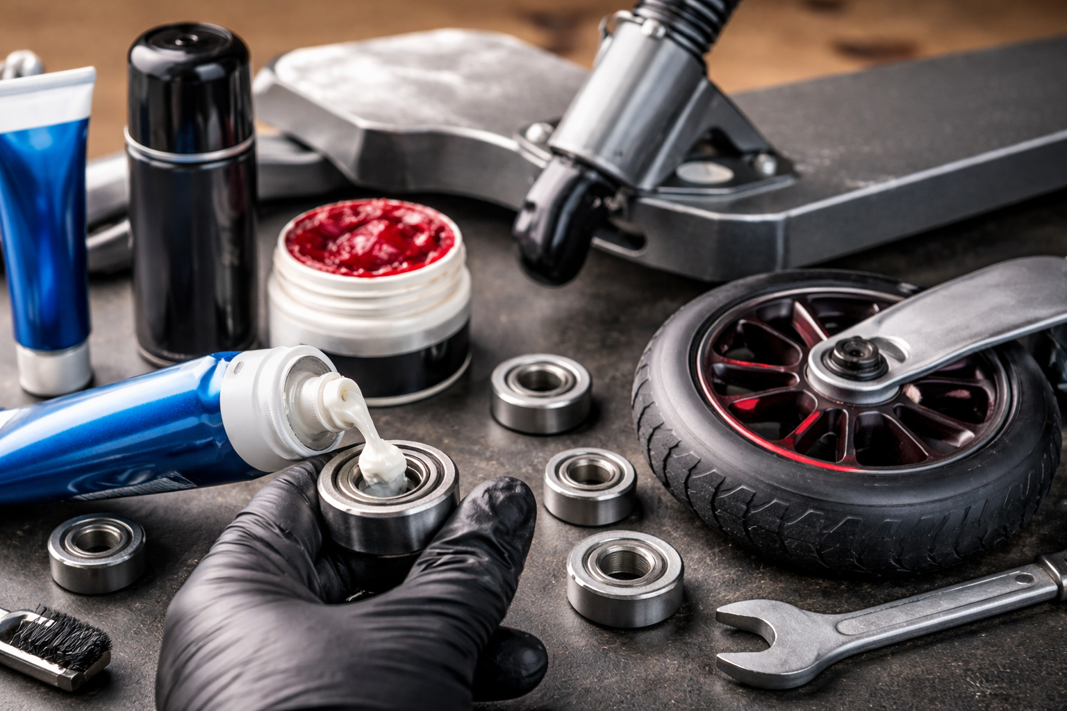 Katero vrsto maziva izbrati za skiro in ležaje?