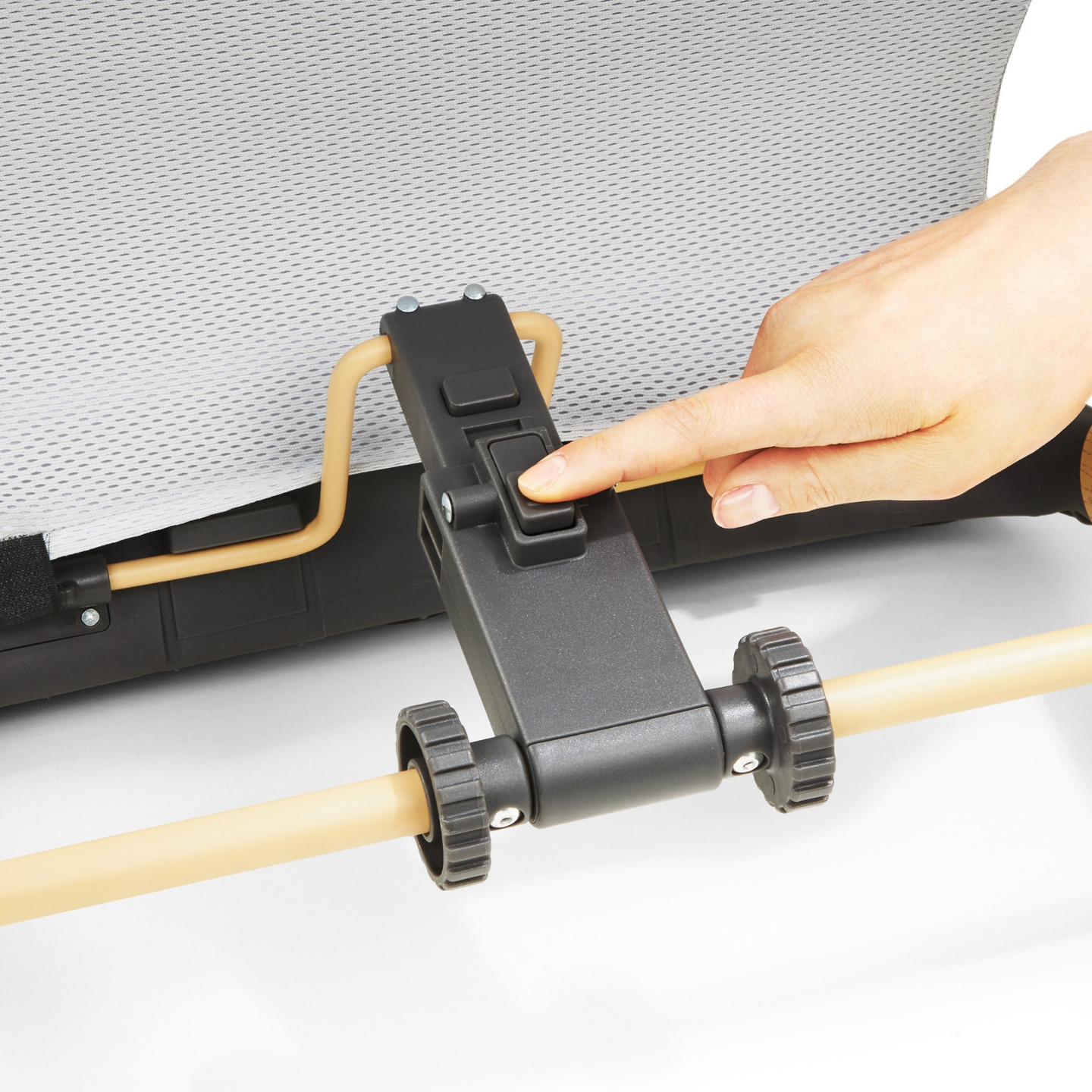 Gugalni stol 2 v 1 Moby-Sistem LILY - siva