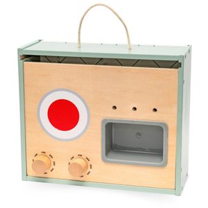 Lesena mini kuhinja z dodatki - zložljiva