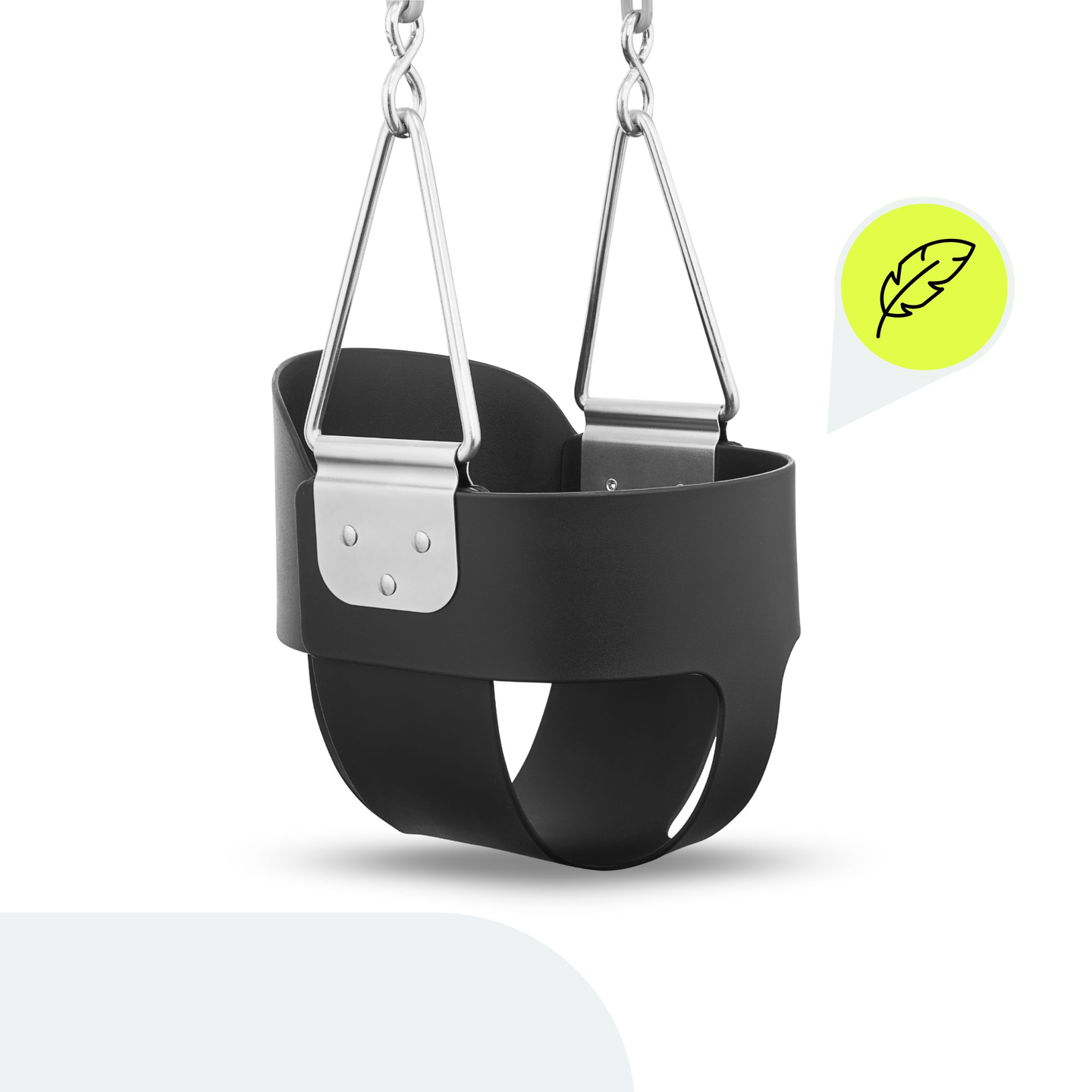 Verižna gugalnica HyperMotion za malčke z visokim naslonom