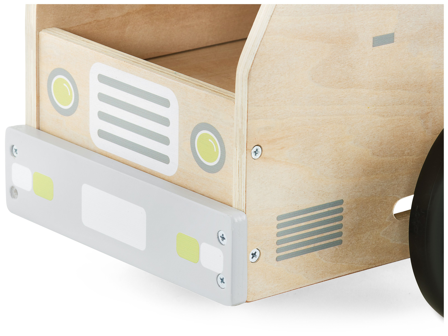 Leseno kolo, avto, avto z bloki