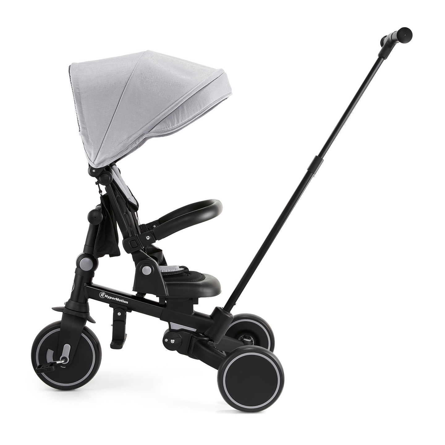 Večnamenski tricikel 8v1 TOBI FOREST - siv