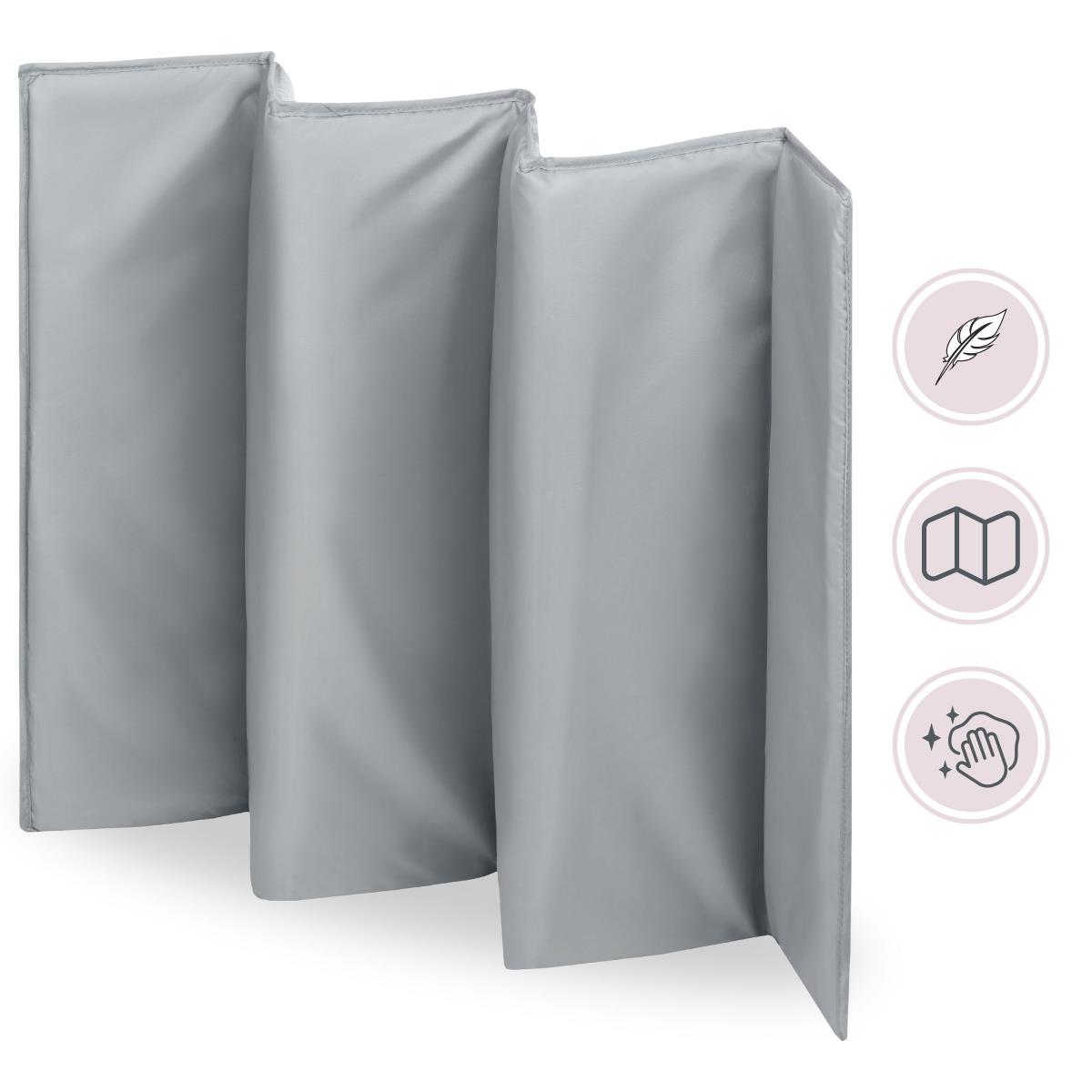 Tesno prenosna otroška posteljica 3 v 1 s previjalno mizo, vzmetnico in torbo za prenašanje