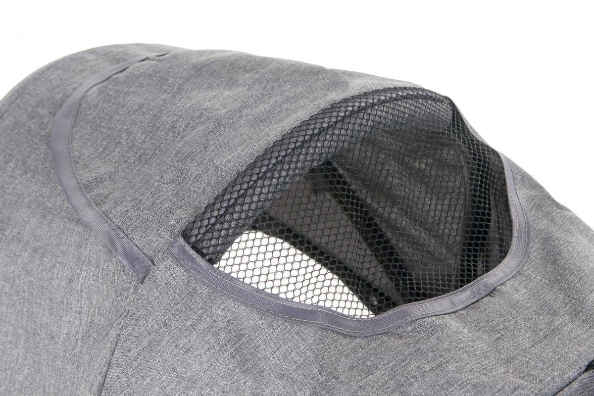 Tobi Velar tricikel + dežna folija - siva