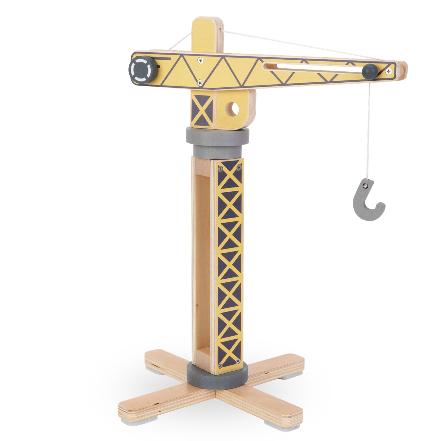 Leseno gradbišče z velikim mobilnim žerjavom in vozili, stolpni žerjav