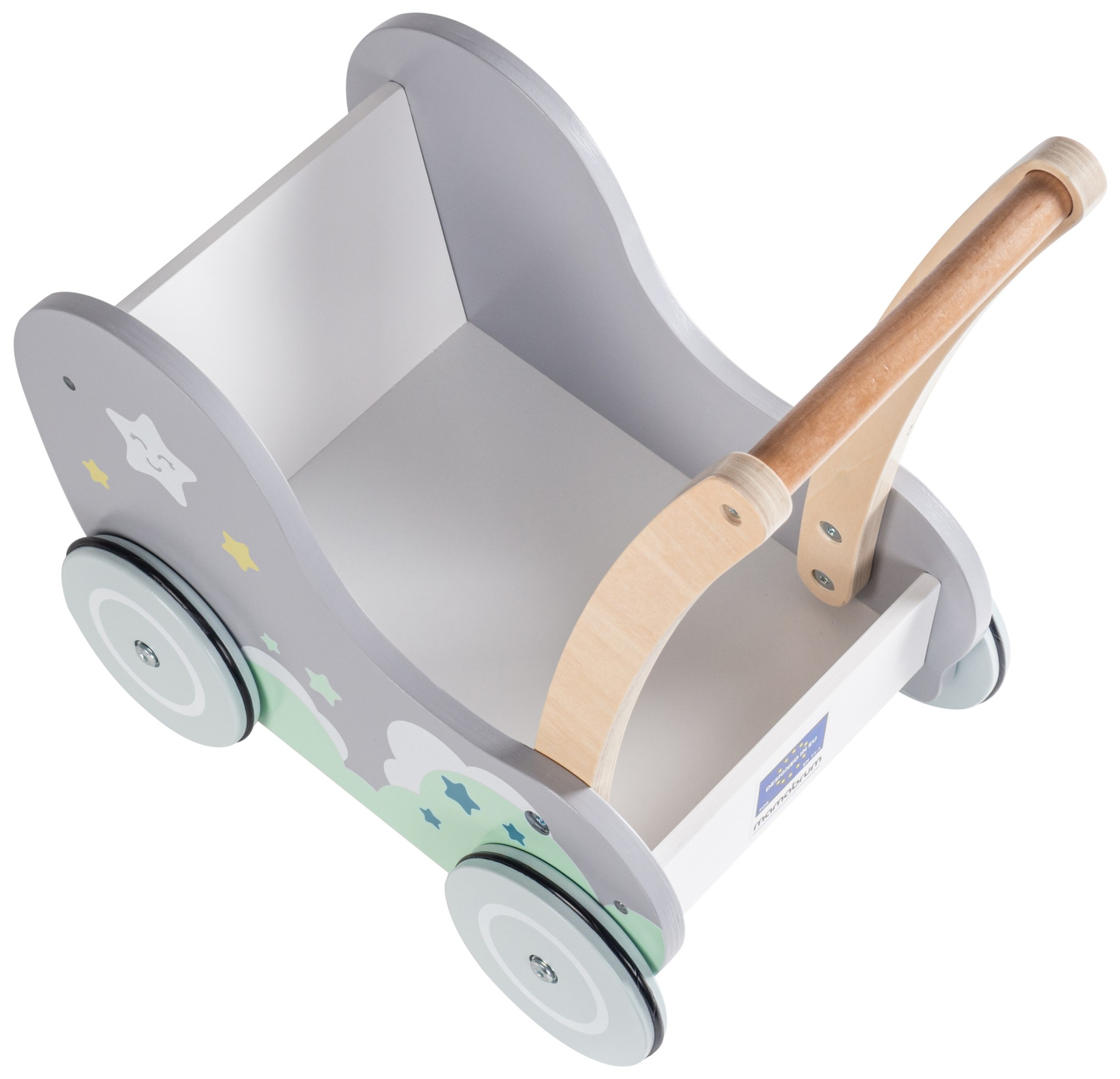 Dobranocka - leseni otroški voziček Walker