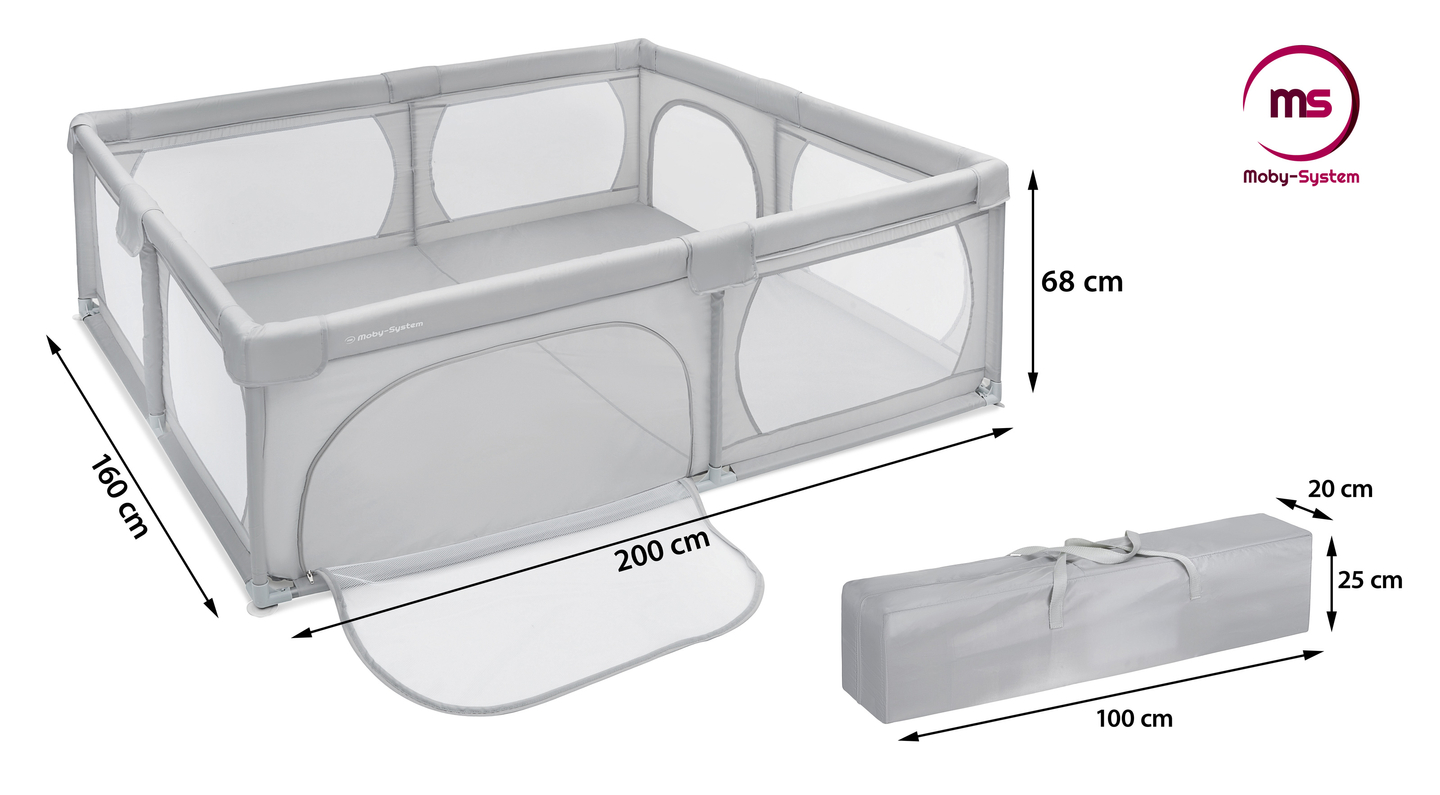Velika igrala 200 cm x 160 cm - otroško igrišče, suhi bazen