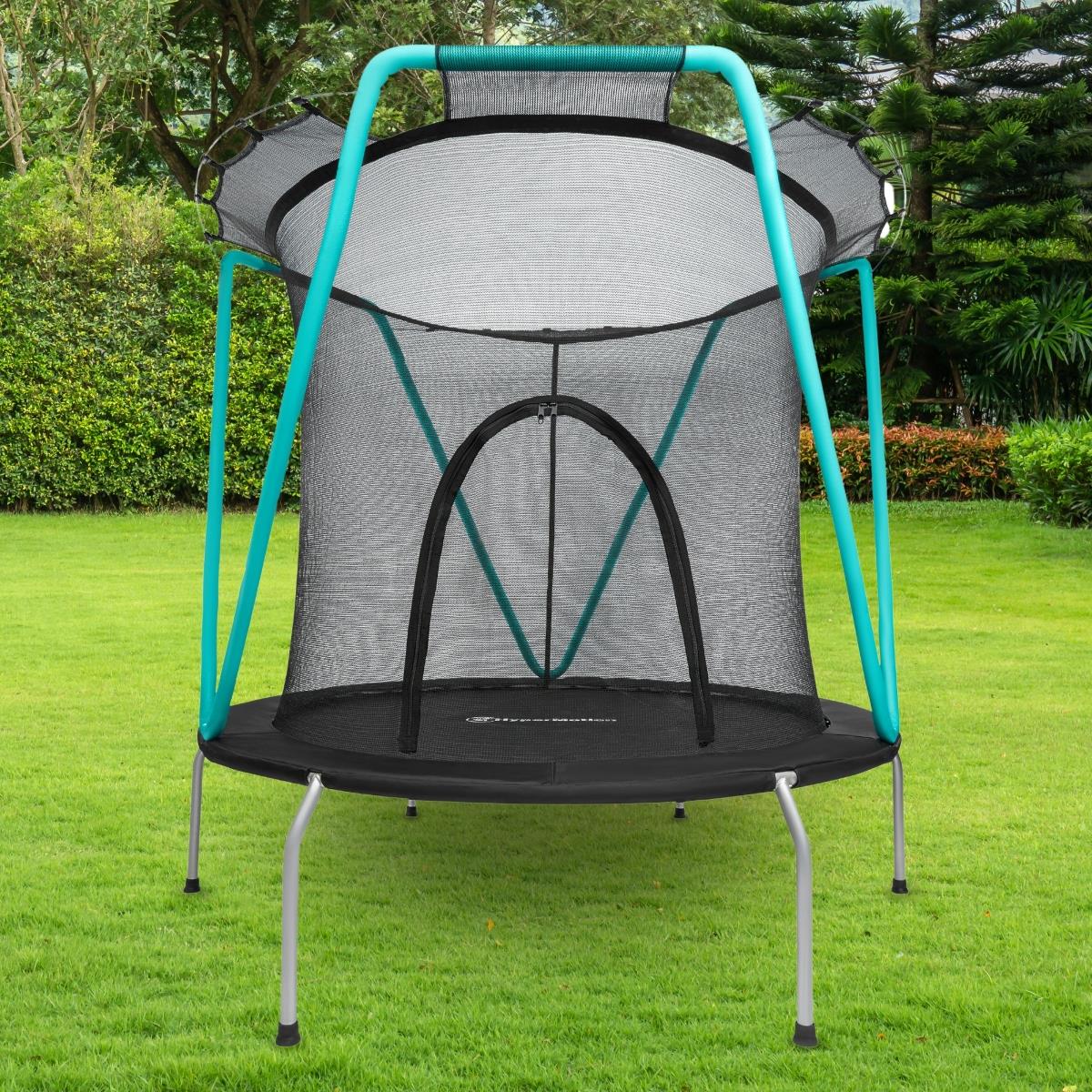 Mint trampolin 167 cm z zaščitno mrežo - za otroke 3-8 let - za dom in vrt