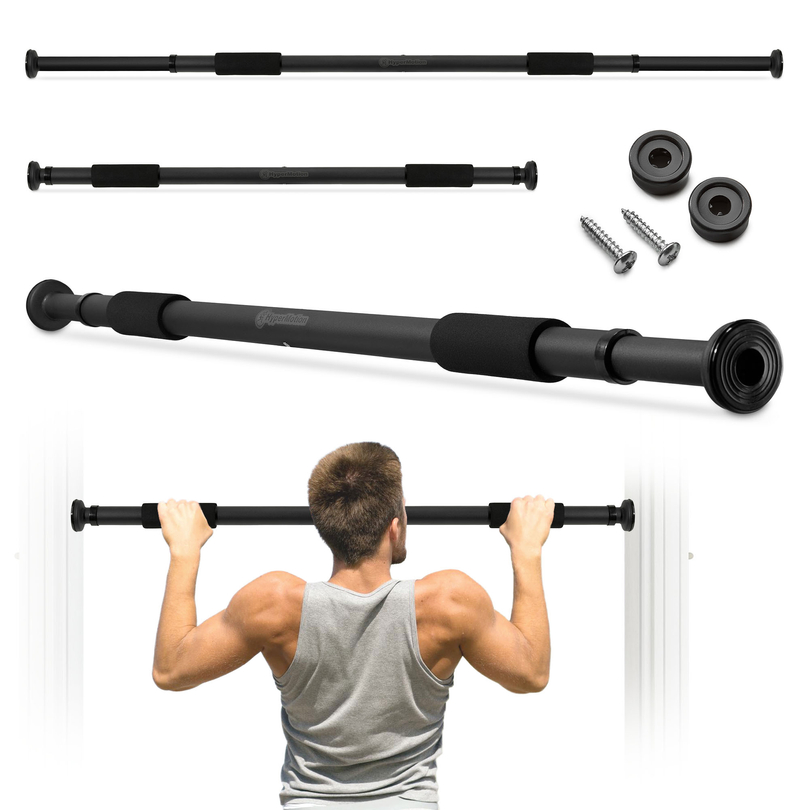 Nastavljiva palica za dvigovanje HyperMotion 80–130 cm, 150 kg, črna