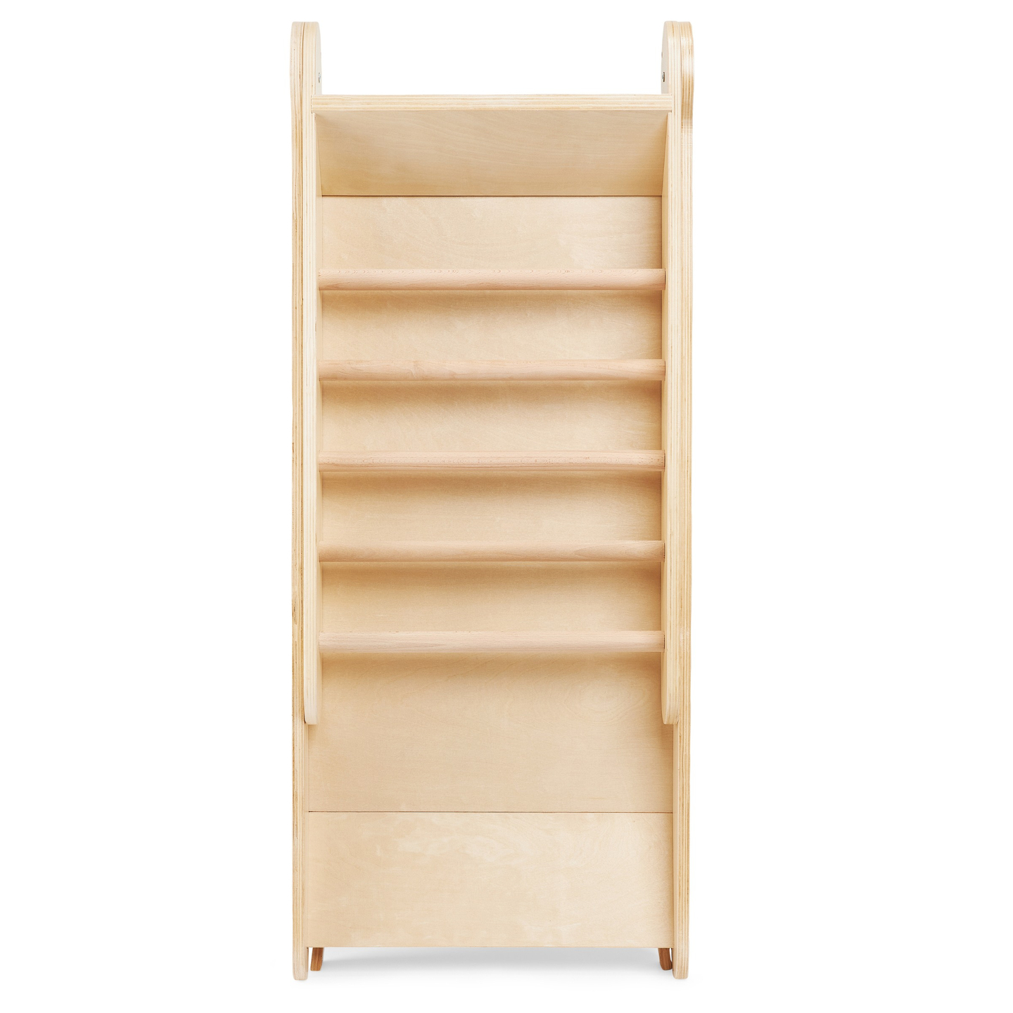 Leseni tobogan z lestvijo za otroke