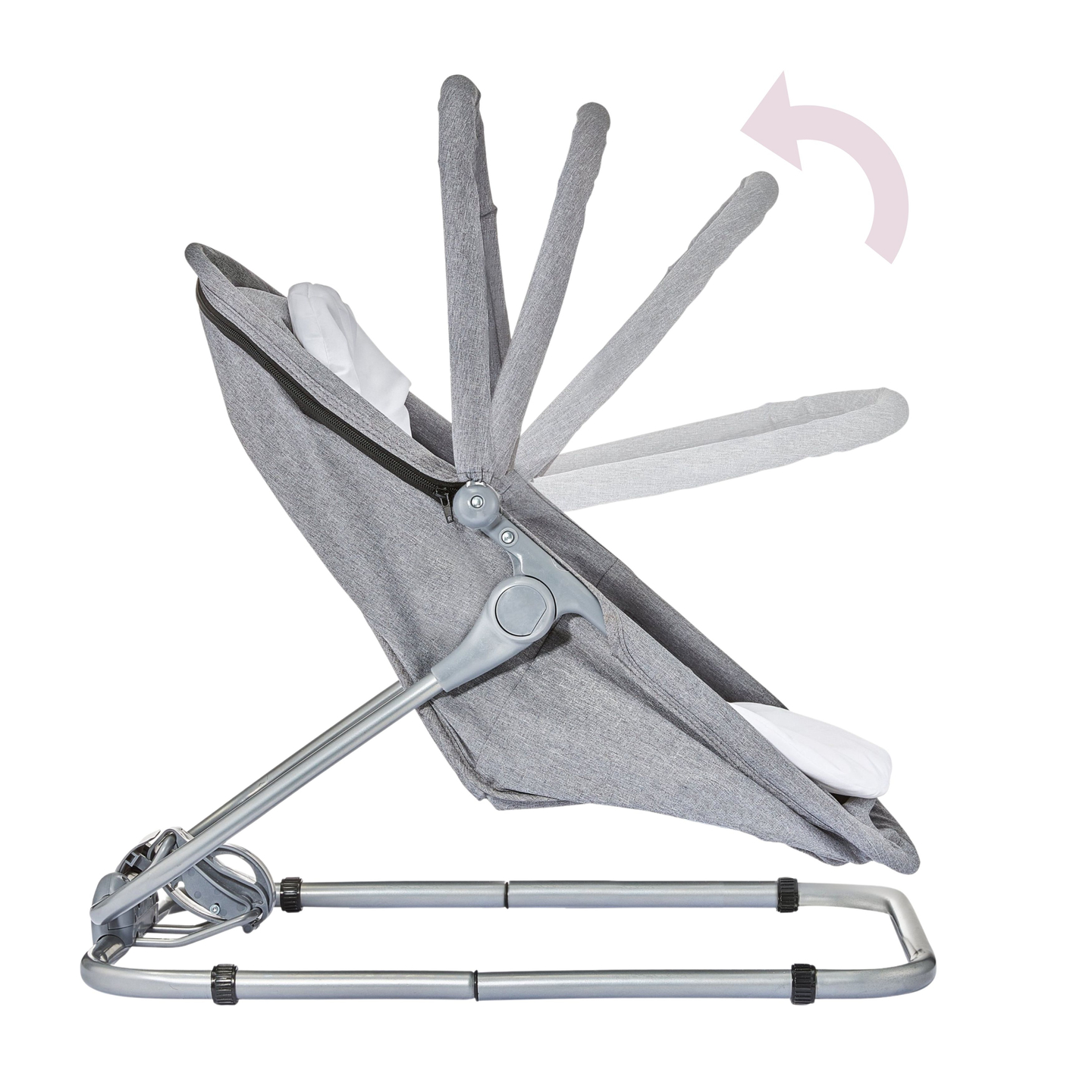 Ležalnik + plavalni sedež + otroška posteljica 3 v 1 - Moby-System MILA