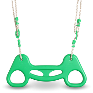 XXL jeklena vrtna gugalnica - 2 sedeža, lestev, gimnastični trapez