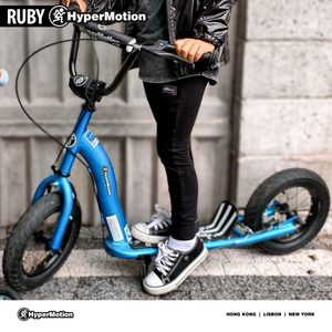 Skuter HyperMotion RUBY 12 (30 cm napihljiva kolesa) - modra
