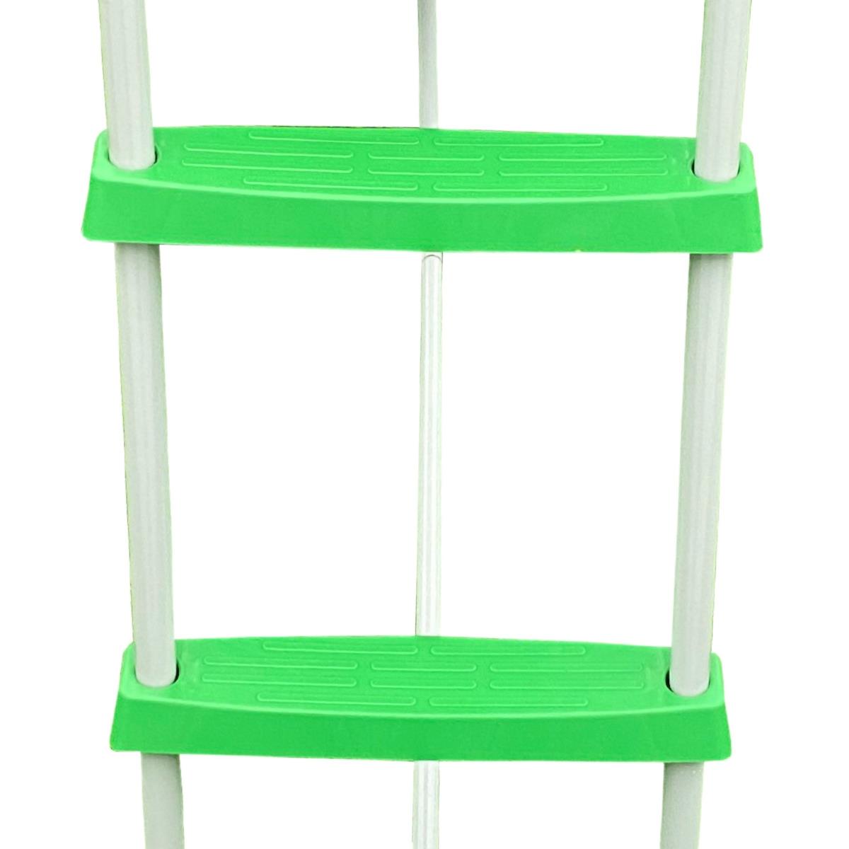 Velik vrtni tobogan z lestvijo za otroke