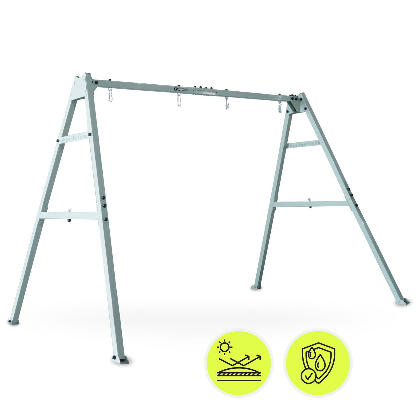 Jekleni okvir za vrtno gugalnico ali visečo mrežo