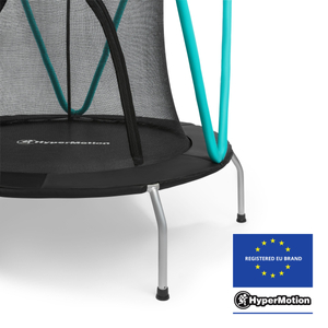 Mint trampolin 137 cm z zaščitno mrežo - za otroke 3-8 let - za dom in vrt
