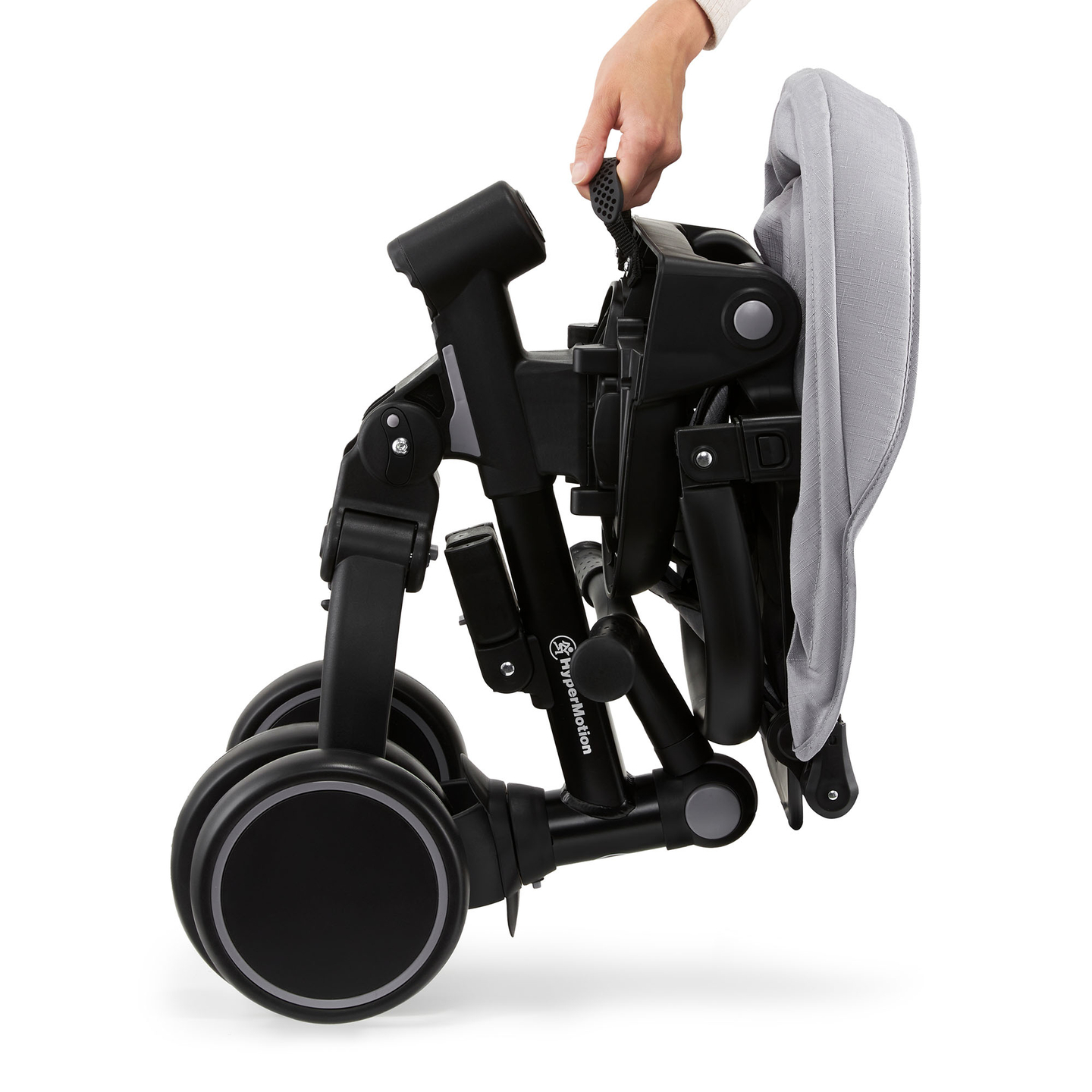 Večnamenski tricikel 8v1 TOBI FOREST - siv