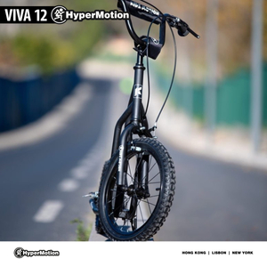 Skuter HyperMotion VIVA 12 (30 cm kolesa s črpalko) - črn