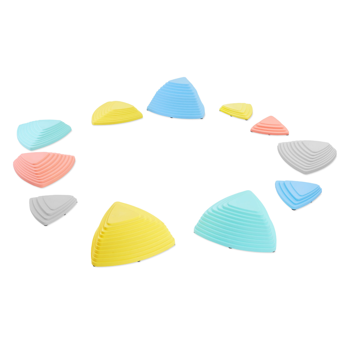 Barvni balansirni kamni - 11 kosov