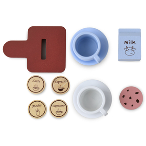 Kavni aparat na lesene kapsule - kavarna z dodatki