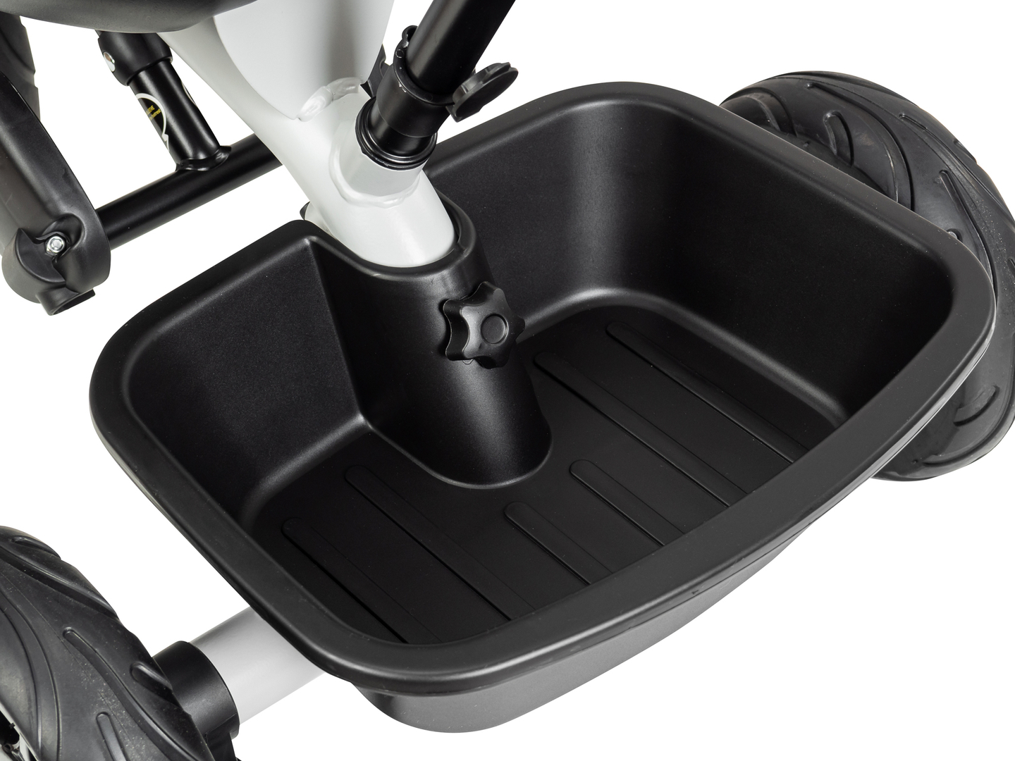 HyperMotion TOBI VECTOR tricikel - večna napihljiva kolesa + tlačilka. Barva: svetlo siva.