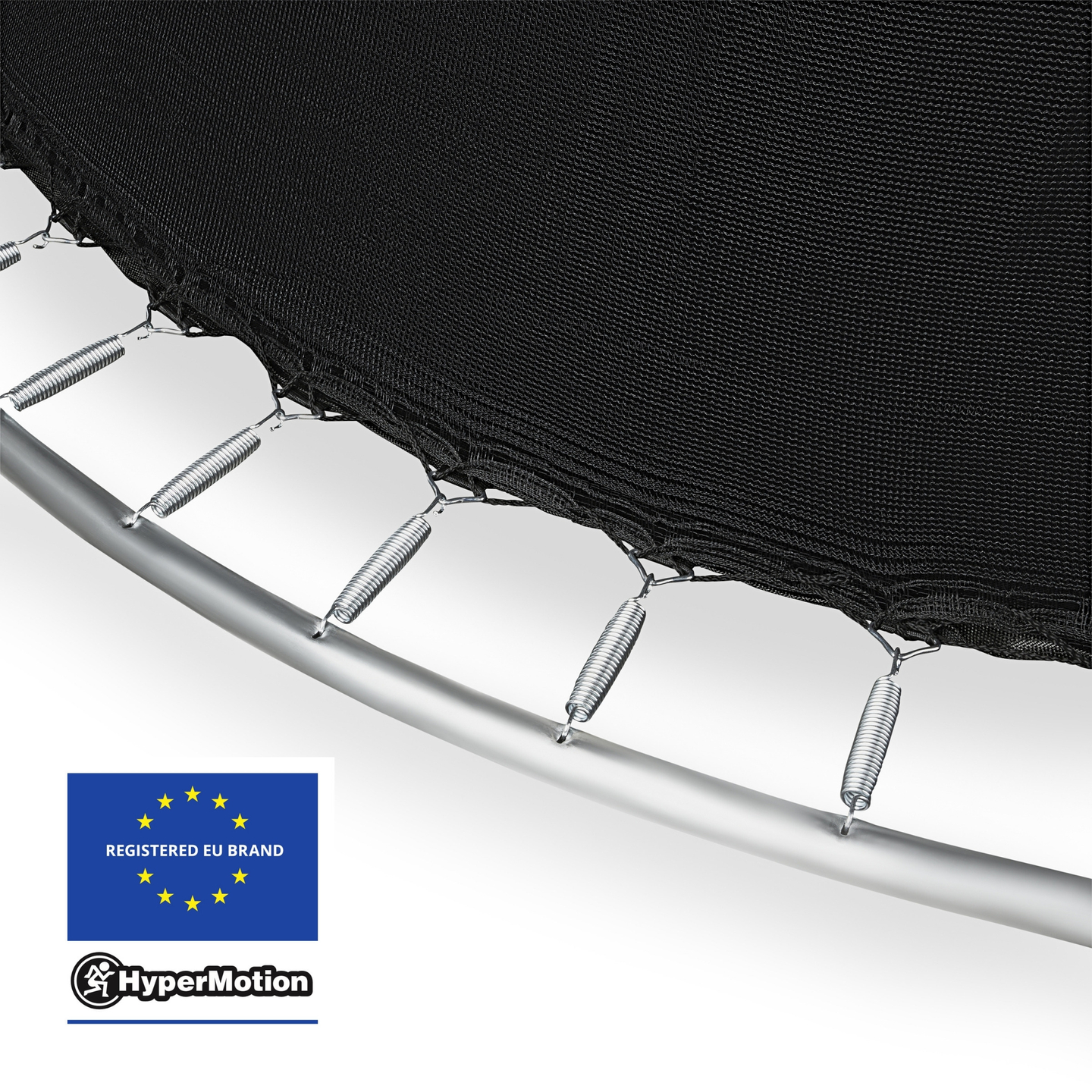 HyperMotion otroški vrtni trampolin - 244 cm 8FT - z lestvijo in notranjo mrežo - za dom in vrt