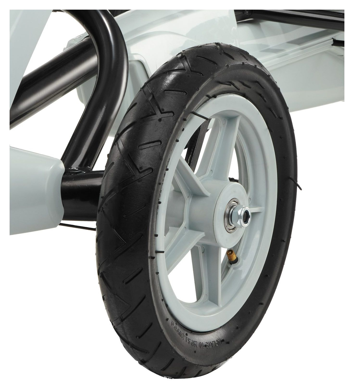 EVOQUE gokart na pedala za otroke, stare od 5 do 8 let - siv