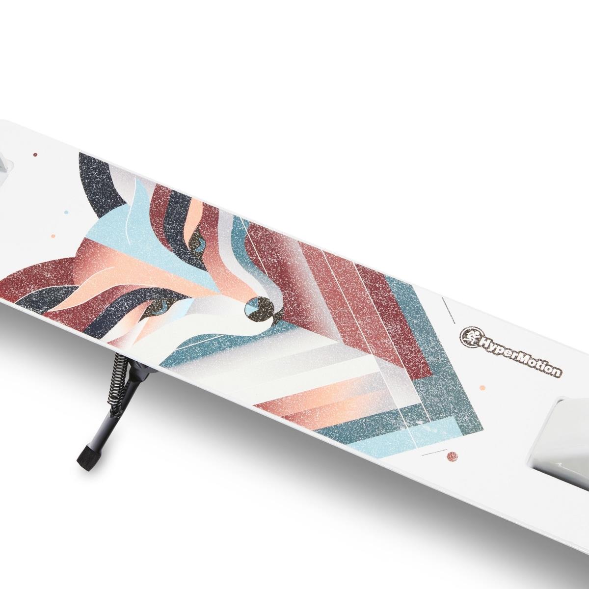 Dvokolesni skuter za mlajše odrasle - z amortizerjem - Hypermotion CITY SWIFT Winter Fox - 100 kg