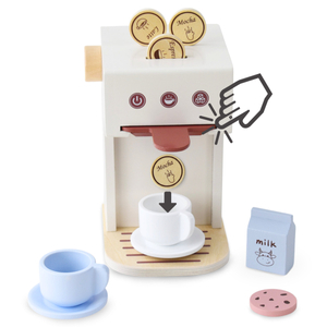 Kavni aparat na lesene kapsule - kavarna z dodatki