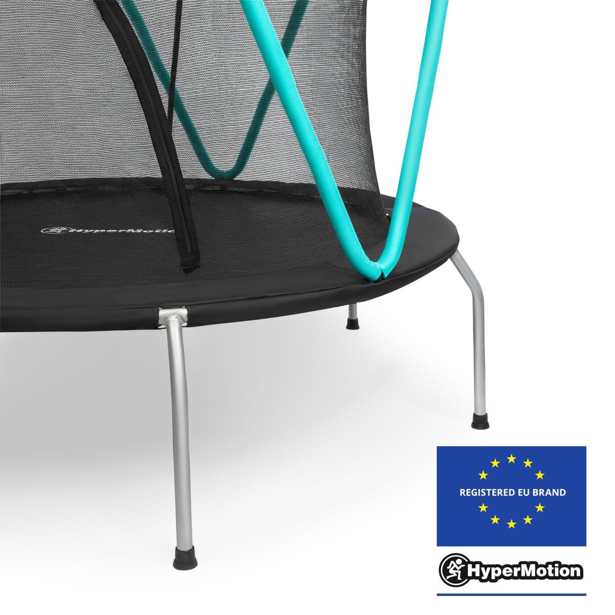 Mint trampolin 167 cm z zaščitno mrežo - za otroke 3-8 let - za dom in vrt