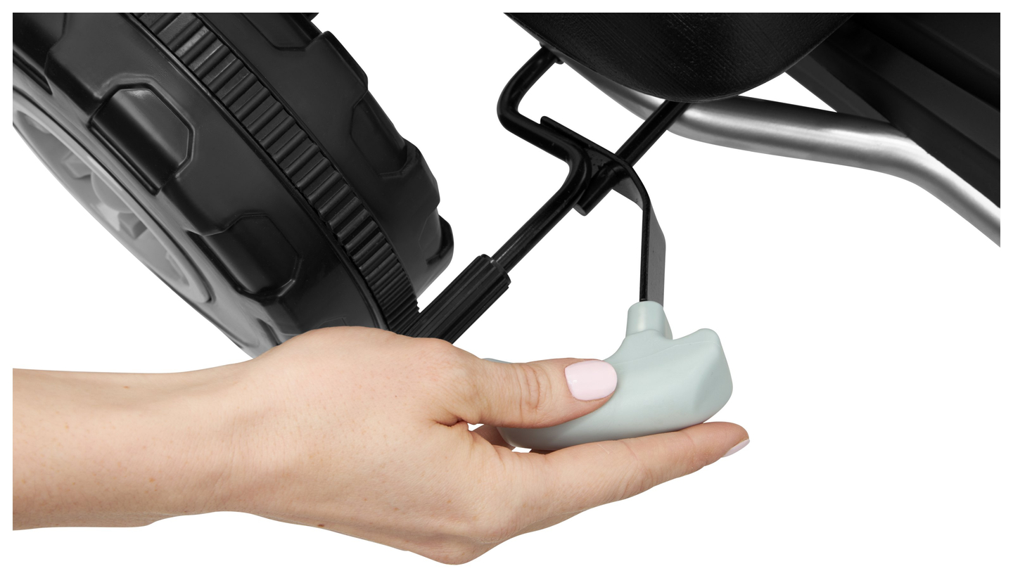 CHESTER gokart s pedali - vožnja za otroke od 3 do 6 let - siva