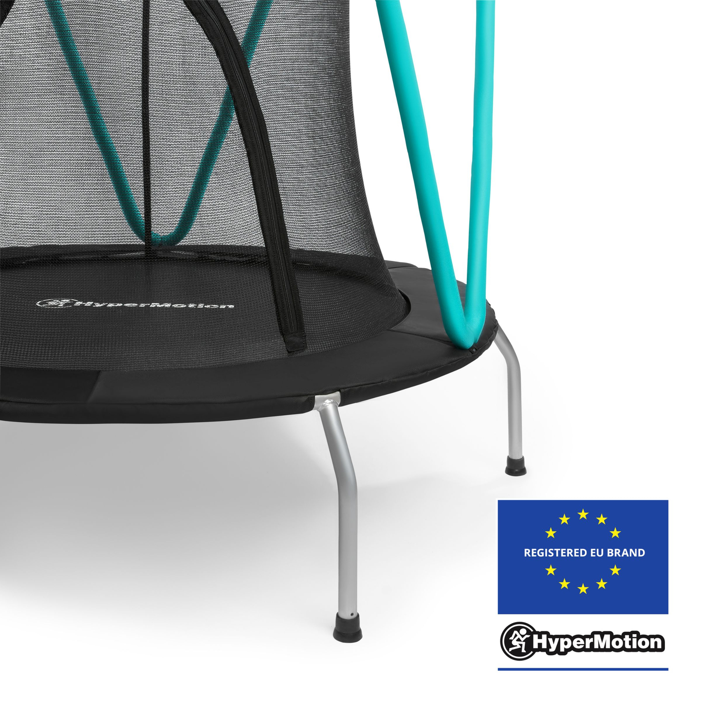 Mint trampolin 137 cm z zaščitno mrežo - za otroke 3-8 let - za dom in vrt