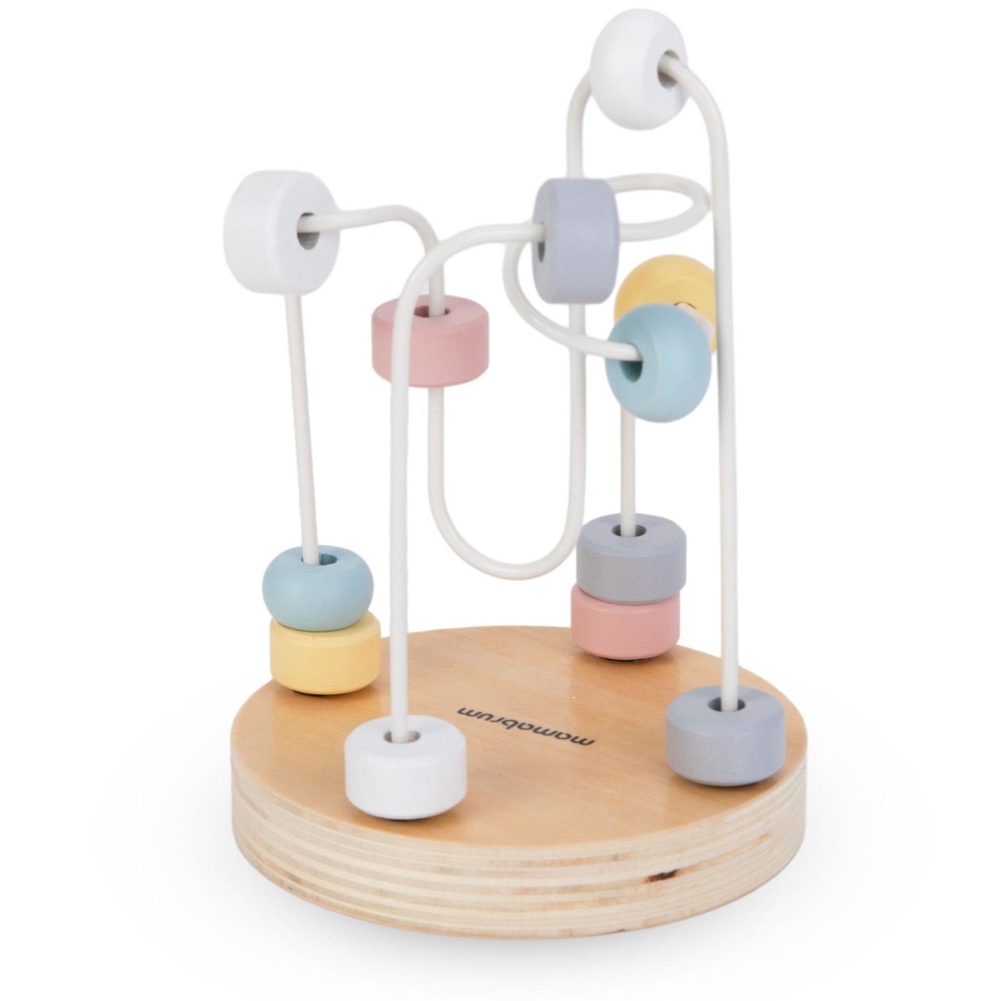 Komplet lesenih igrač - pisano prepletanje, piramida Jelen, sortirnik Pingvin