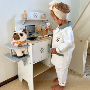 Bolnišnica za živali - leseni set