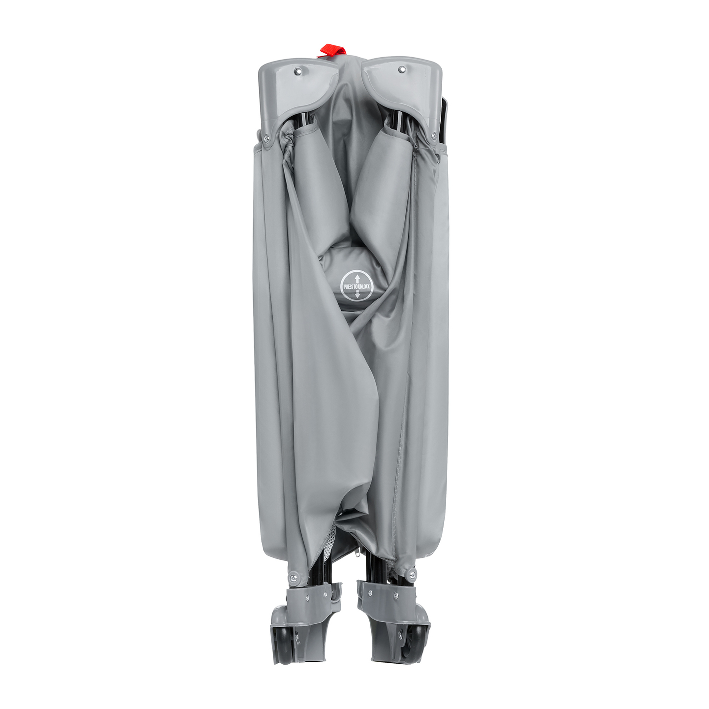 Potovalna posteljica Happy Traveller BASIC - siva