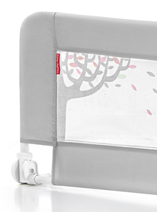 Varnostna ograja za posteljo - Posteljna ograja - siva