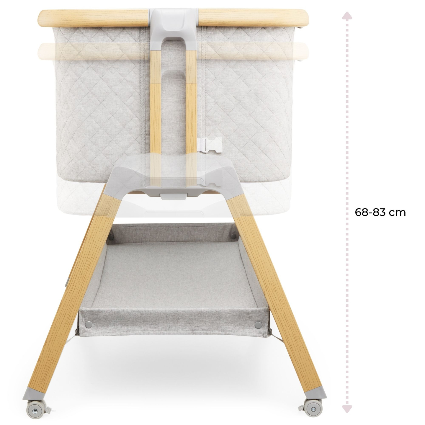 Potovalna posteljica, prostostoječa, 3 v 1 - Moby-Sistem DREEMY