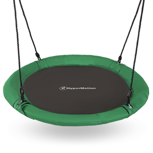 Vrtna gugalnica tipa štorkljino gnezdo z okvirjem in vrvmi