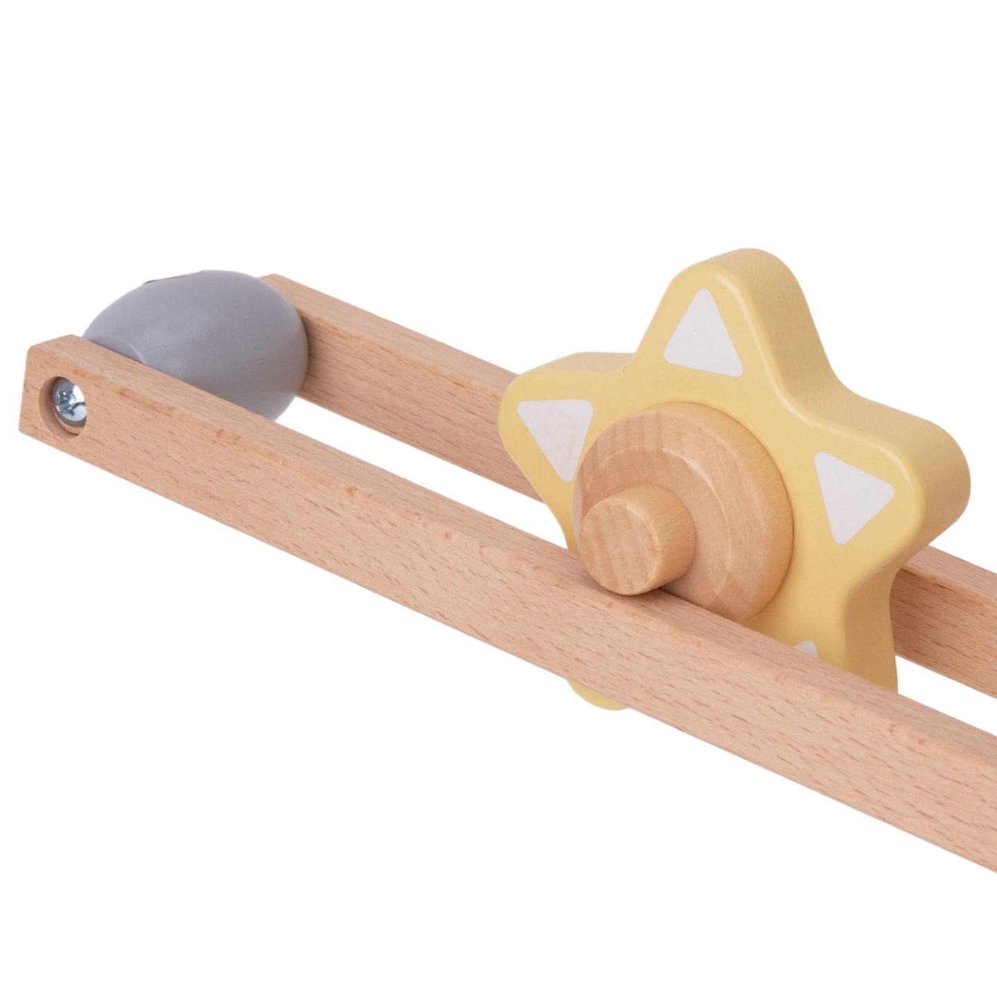 Velika lesena cesta v slepi ulici - tobogan z vrtečimi se elementi