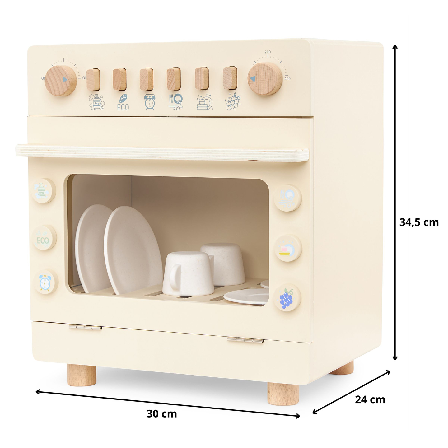 Lesen pomivalni stroj z dodatki