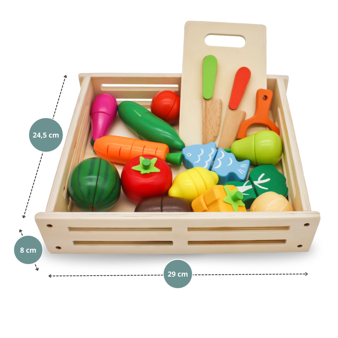 Leseno sadje in zelenjava za rezanje